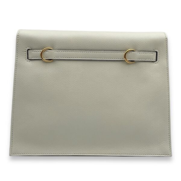 Kelly Danse Verso Blanc/Kraft in Evercolor, Gold hardware - Image 2