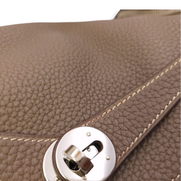 Lindy 30 Etoupe in Clemence, Palladium hardware - Image 15