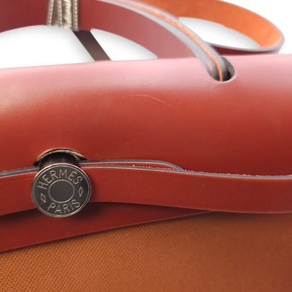 Herbag 31 Rouge in Toile/Vache Hunter, Palladium hardware - Image 9