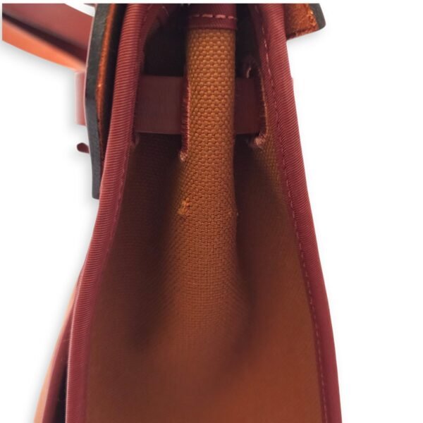 Herbag 31 Rouge in Toile/Vache Hunter, Palladium hardware - Image 11