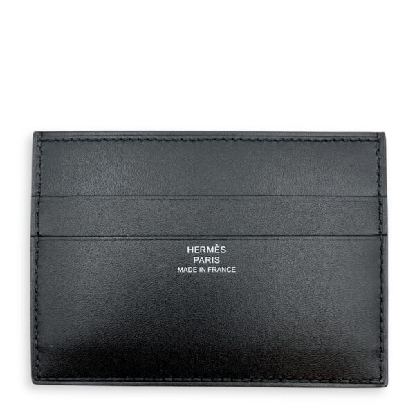 Cheval Picto Blue Jean Card Holder in Evercolor/Tadelakt - Image 2