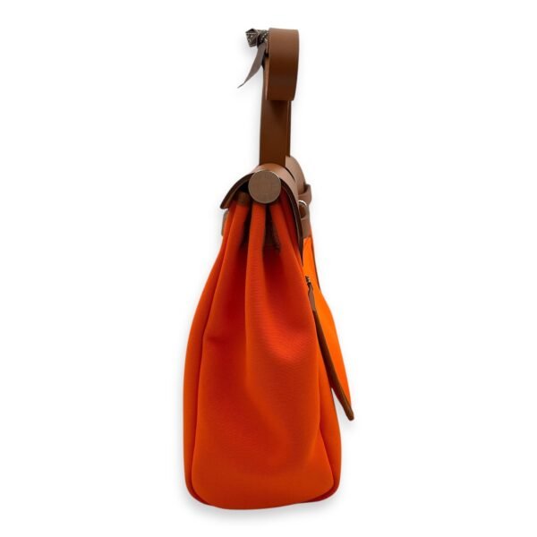 Herbag 31 Orange in Toile/Vache Hunter, Palladium hardware - Image 4