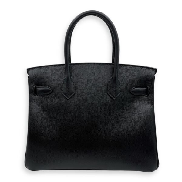 Birkin 30 Black in Epsom, Gold hardware - Image 2