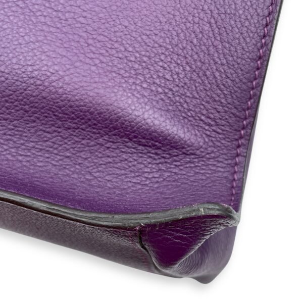 Etribelt 35 Ultra Violet in Evercolor, Palladium hardware - Image 7