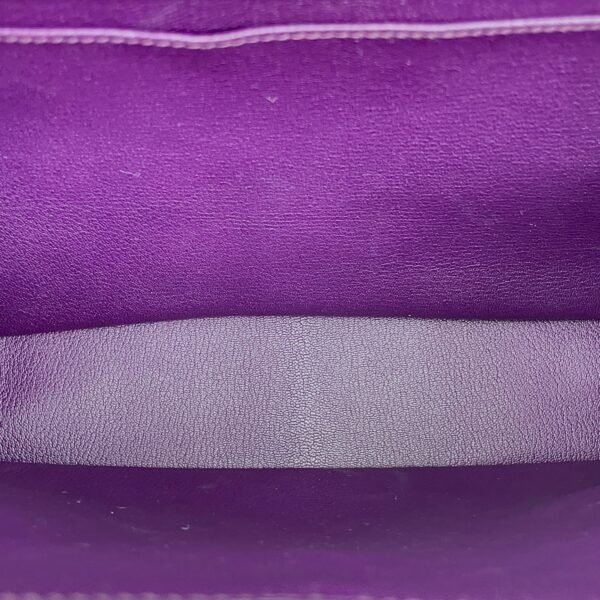 Etribelt 35 Ultra Violet in Evercolor, Palladium hardware - Image 6