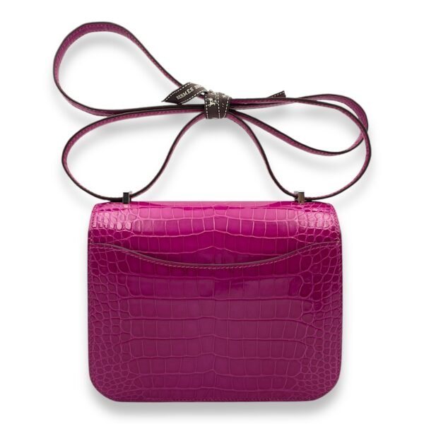 Constance 18 Rose Scheherazade in Shiny Alligator, Palladium hardware - Image 2