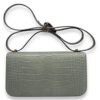 Constance 1 Grist Ciment in Matte Alligator, Permabrass hardware - Image 2