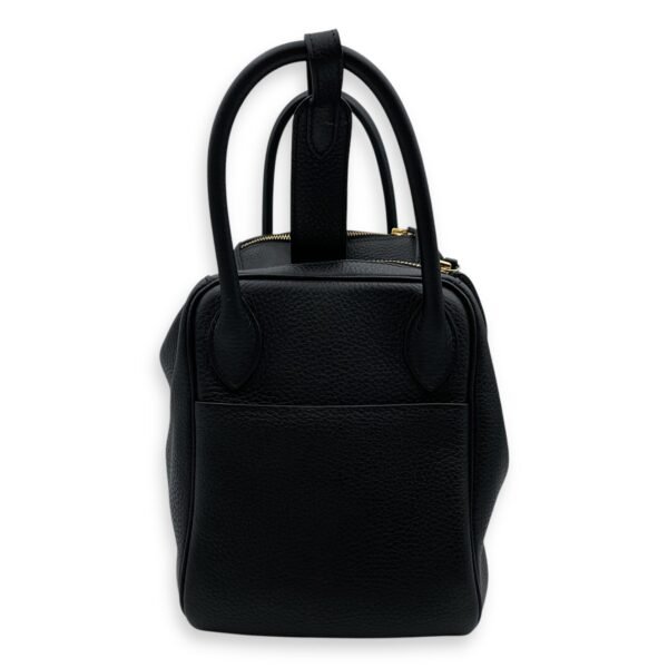Lindy 30 Black in Clemence, Gold hardware - Image 3