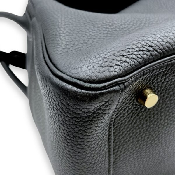 Lindy 30 Black in Clemence, Gold hardware - Image 7