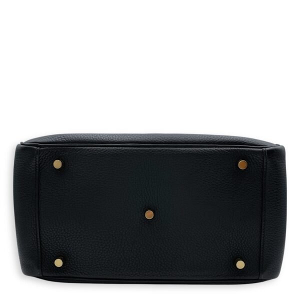 Lindy 30 Black in Clemence, Gold hardware - Image 5