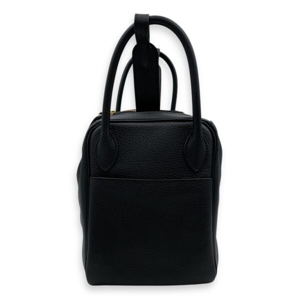 Lindy 30 Black in Clemence, Gold hardware - Image 4