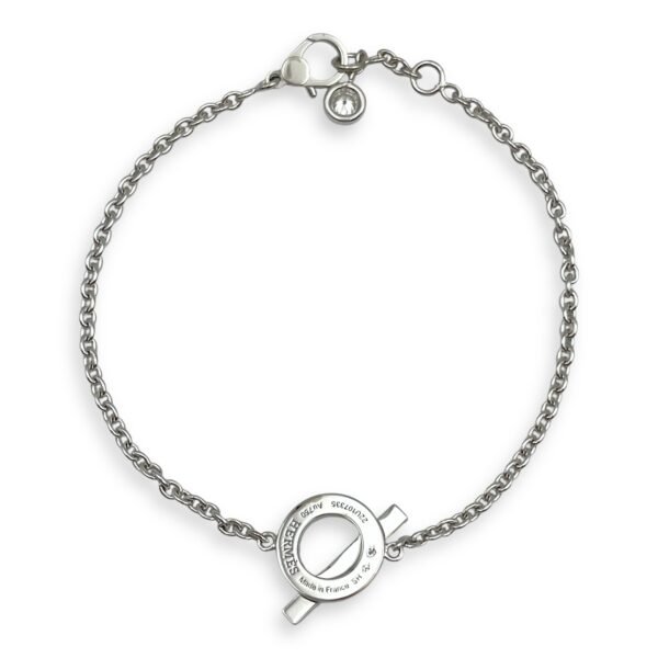 Finesse SH Bracelet in White Gold Hardware - Image 2