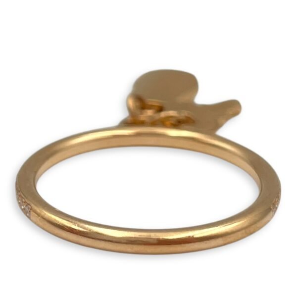 Kelly Clochette Small Model 51 Ring in Rose Gold Hardware - Image 2