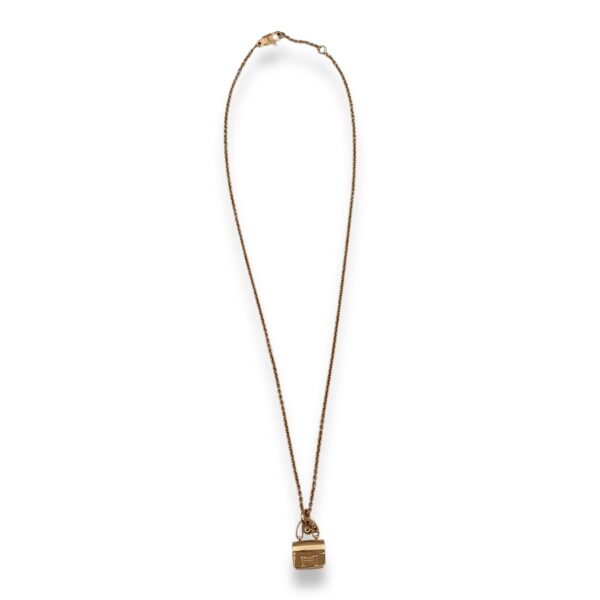 Constance Amulette Pendant Necklace in Rose Gold Hardware
