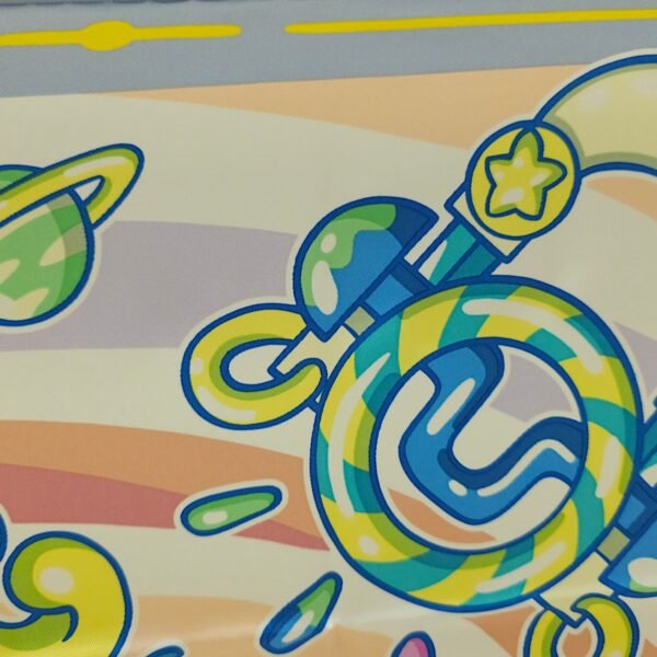Candy Libris 70 Rose/Turquoise/Vert Scarf - Image 4