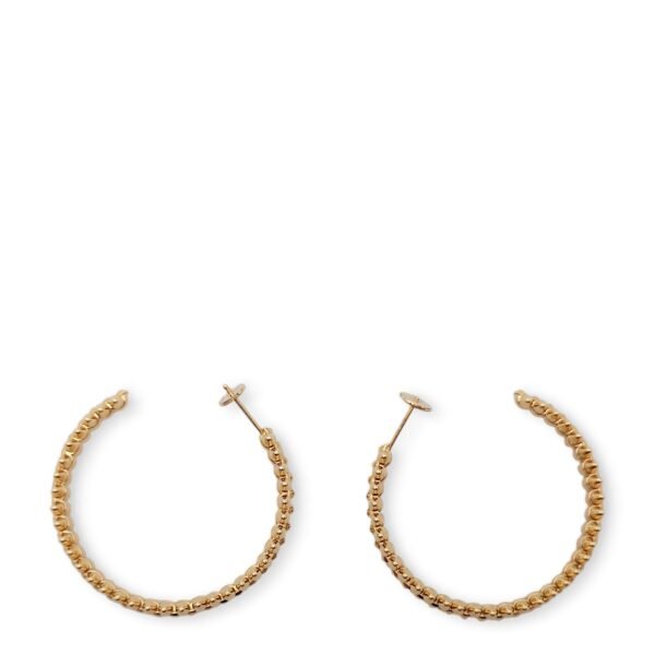 Clash Hoop Earrings in Gold Hardware - Image 2