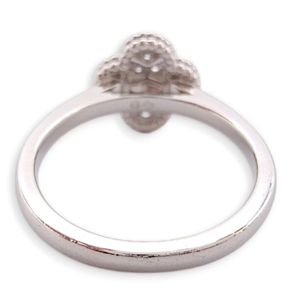 Diamond Sweet Alhambra 49 Ring in White Gold Hardware - Image 2