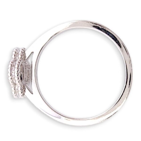 Diamond Sweet Alhambra 49 Ring in White Gold Hardware - Image 3