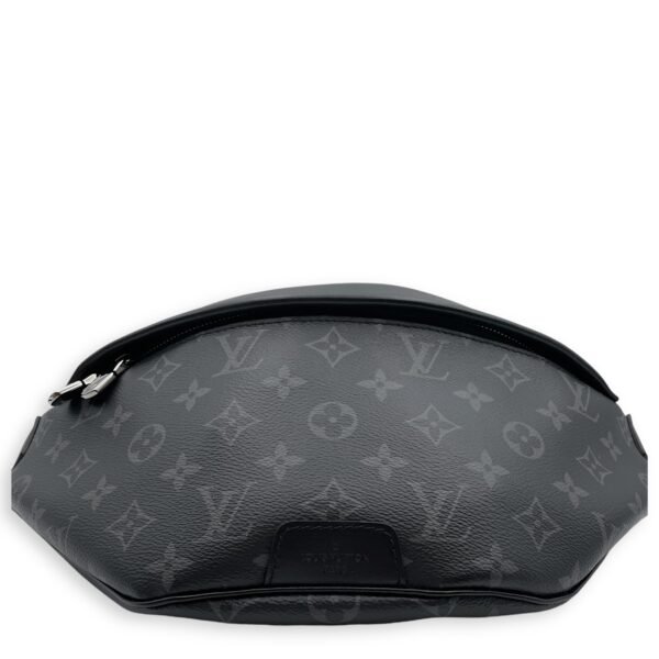 Discovery Bumbag PM Black Belt Bag in Monogram Eclipse, Silver hardware - Image 5