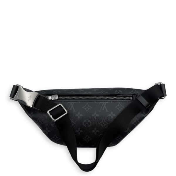 Discovery Bumbag PM Black Belt Bag in Monogram Eclipse, Silver hardware - Image 2