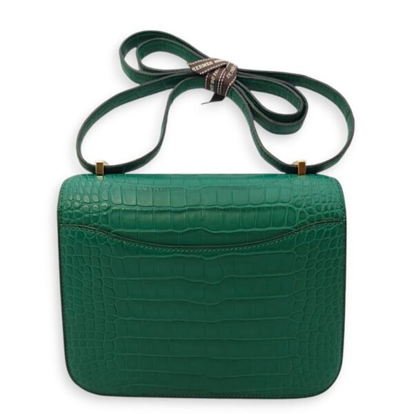 Constance 18 Malachite, Gold hardware - Image 2