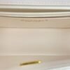 2.55 Chevron Reissue Mini White Crossbody Bag in Calfskin, Gold hardware - Image 6