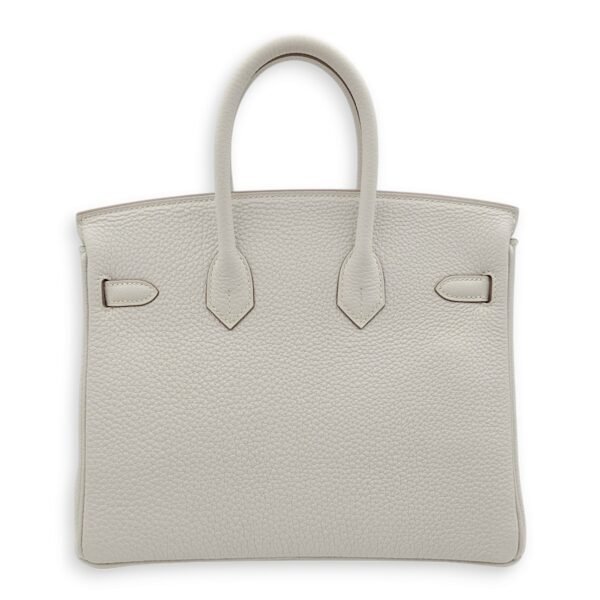 Birkin 25 Gris Pale in Togo, Gold hardware - Image 2
