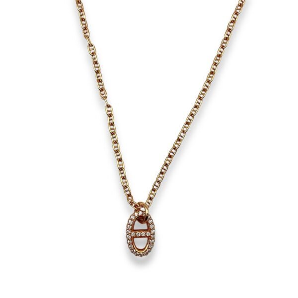 Farandole Small Necklace in Rose Gold - Image 3