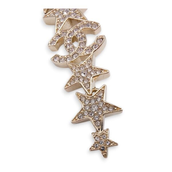23C Star & CC Earrings Costume Jewellery in Gold - Image 5