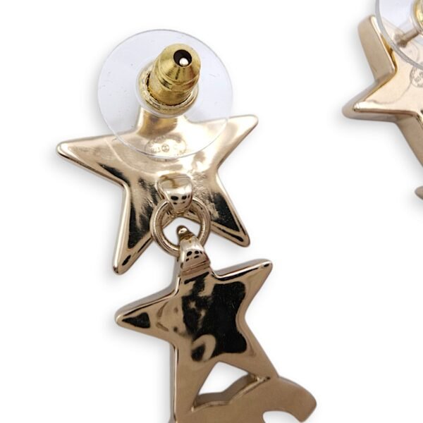 23C Star & CC Earrings Costume Jewellery in Gold - Image 10