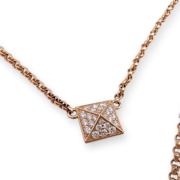 Clou d'H Necklace in Rose Gold Hardware - Image 4
