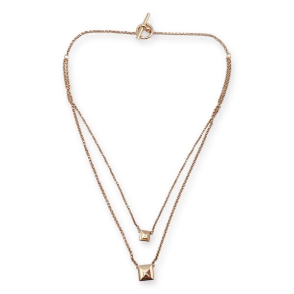 Clou d'H Necklace in Rose Gold Hardware - Image 2