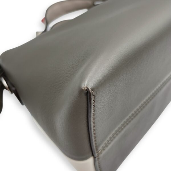 Studded Monster By The Way Medium Khaki/Blue/White/Red Crossbody Bag in Calfskin, Silver hardware - Image 9