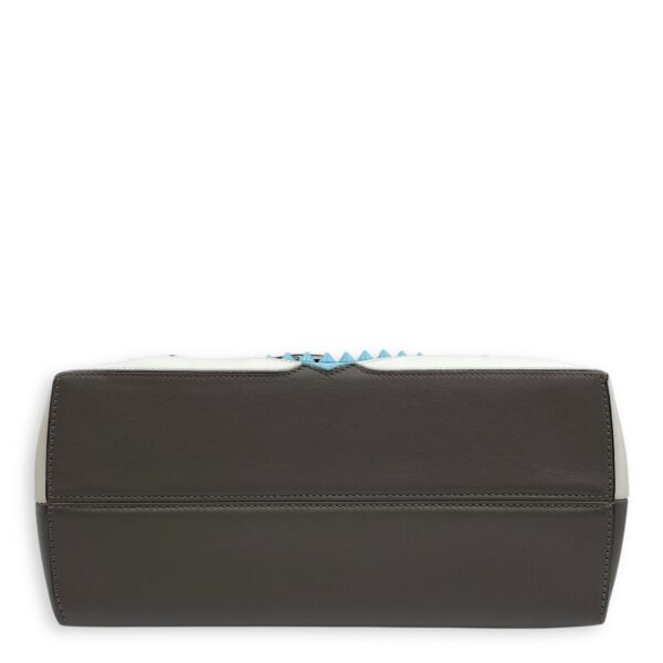 Studded Monster By The Way Medium Khaki/Blue/White/Red Crossbody Bag in Calfskin, Silver hardware - Image 5