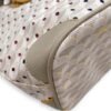 Faure Le Page Small 25.5x22x12cm Beige/Multi-colour lining Shoulder Bag in Coated Canvas, Silver hardware - Image 8