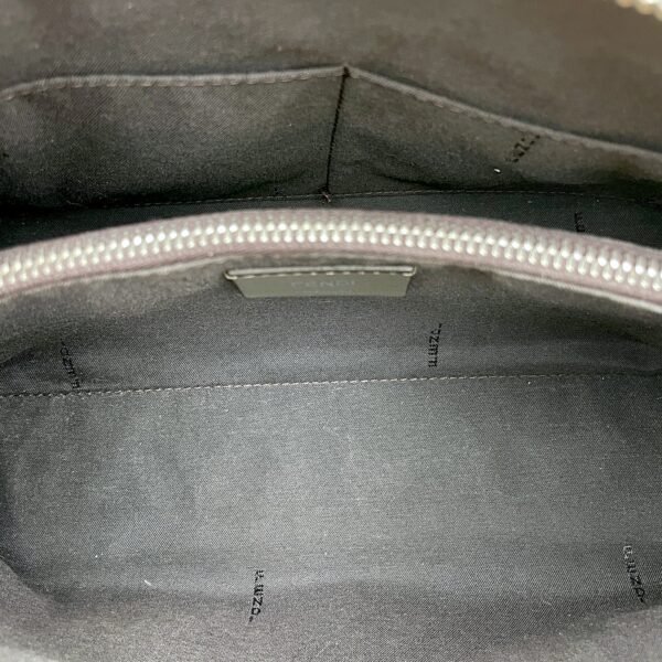 Studded Monster By The Way Medium Khaki/Blue/White/Red Crossbody Bag in Calfskin, Silver hardware - Image 6