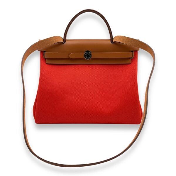 Herbag 31 Capucine in Toile/Vache Hunter, Palladium hardware - Image 7