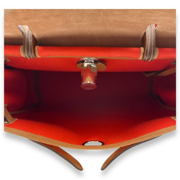 Herbag 31 Capucine in Toile/Vache Hunter, Palladium hardware - Image 6