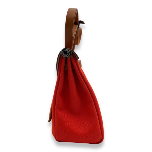 Herbag 31 Capucine in Toile/Vache Hunter, Palladium hardware - Image 3