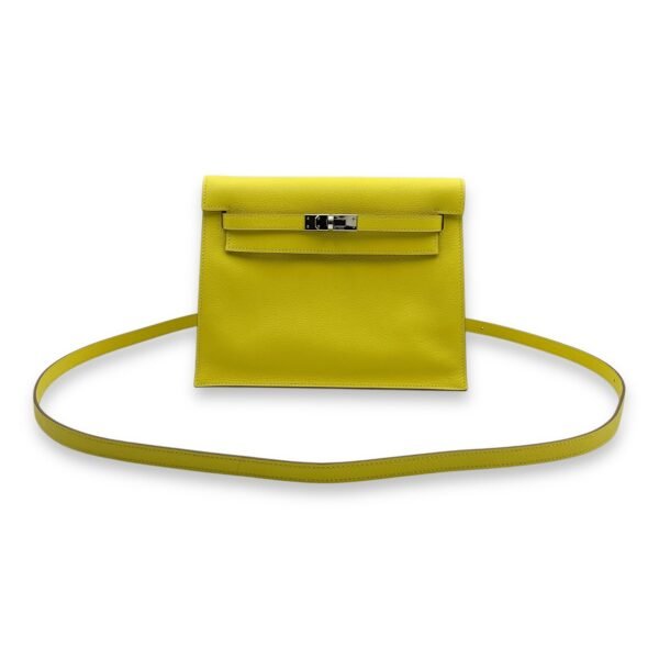 Kelly Danse II Lime in Evercolor, Palladium hardware - Image 7