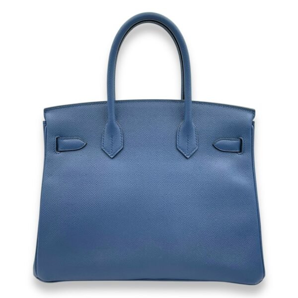 Birkin 30 Blue Agate in Epsom, Palladium hardware - Image 2