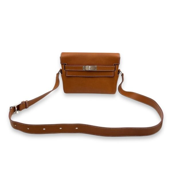 Kelly Messenger PM Fauve in Barenia Faurbourg, Palladium hardware - Image 14