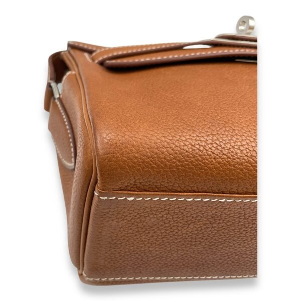 Kelly Messenger PM Fauve in Barenia Faurbourg, Palladium hardware - Image 7