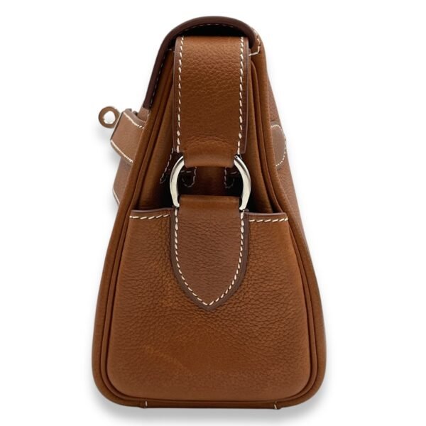 Kelly Messenger PM Fauve in Barenia Faurbourg, Palladium hardware - Image 4