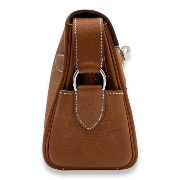 Kelly Messenger PM Fauve in Barenia Faurbourg, Palladium hardware - Image 3