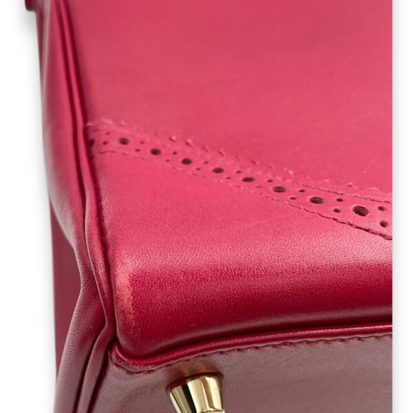 Ghillies Kelly 35 Rubis in Tadelakt, Permabrass hardware - Image 10