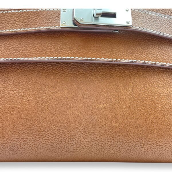 Kelly Messenger PM Fauve in Barenia Faurbourg, Palladium hardware - Image 10