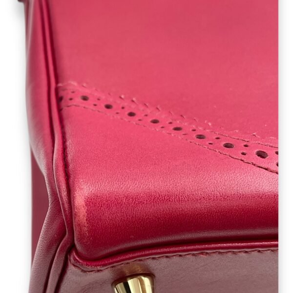 Ghillies Kelly 35 Rubis in Tadelakt, Permabrass hardware - Image 9