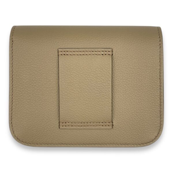 Constance Slim Beige Marfa Wallet in Evercolor, Gold hardware - Image 2