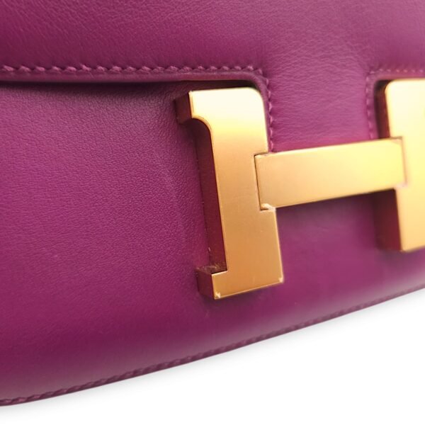 Constance 18 Anemone in Swift, Gold hardware - Image 7